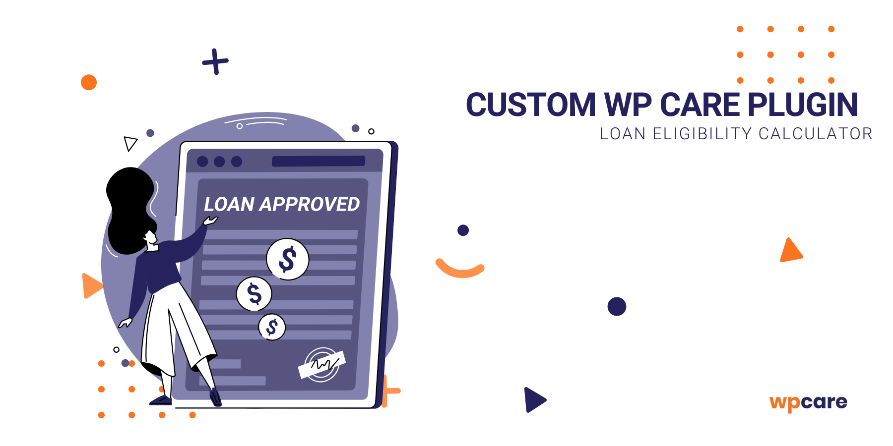 Custom WP Care plugin – loan eligibility calculator