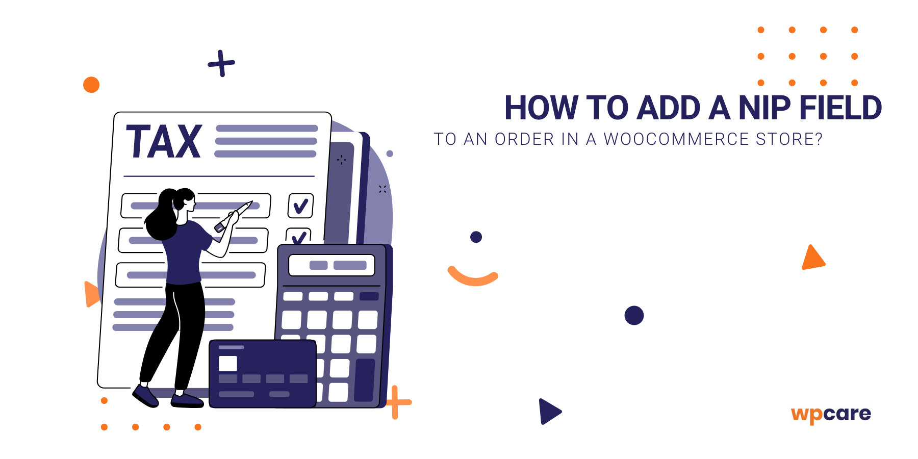 How to add a NIP field to an order in a WooCommerce store?