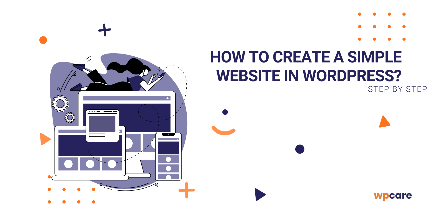 Step by&nbsp;step – how to&nbsp;create a&nbsp;simple website in&nbsp;WordPress?