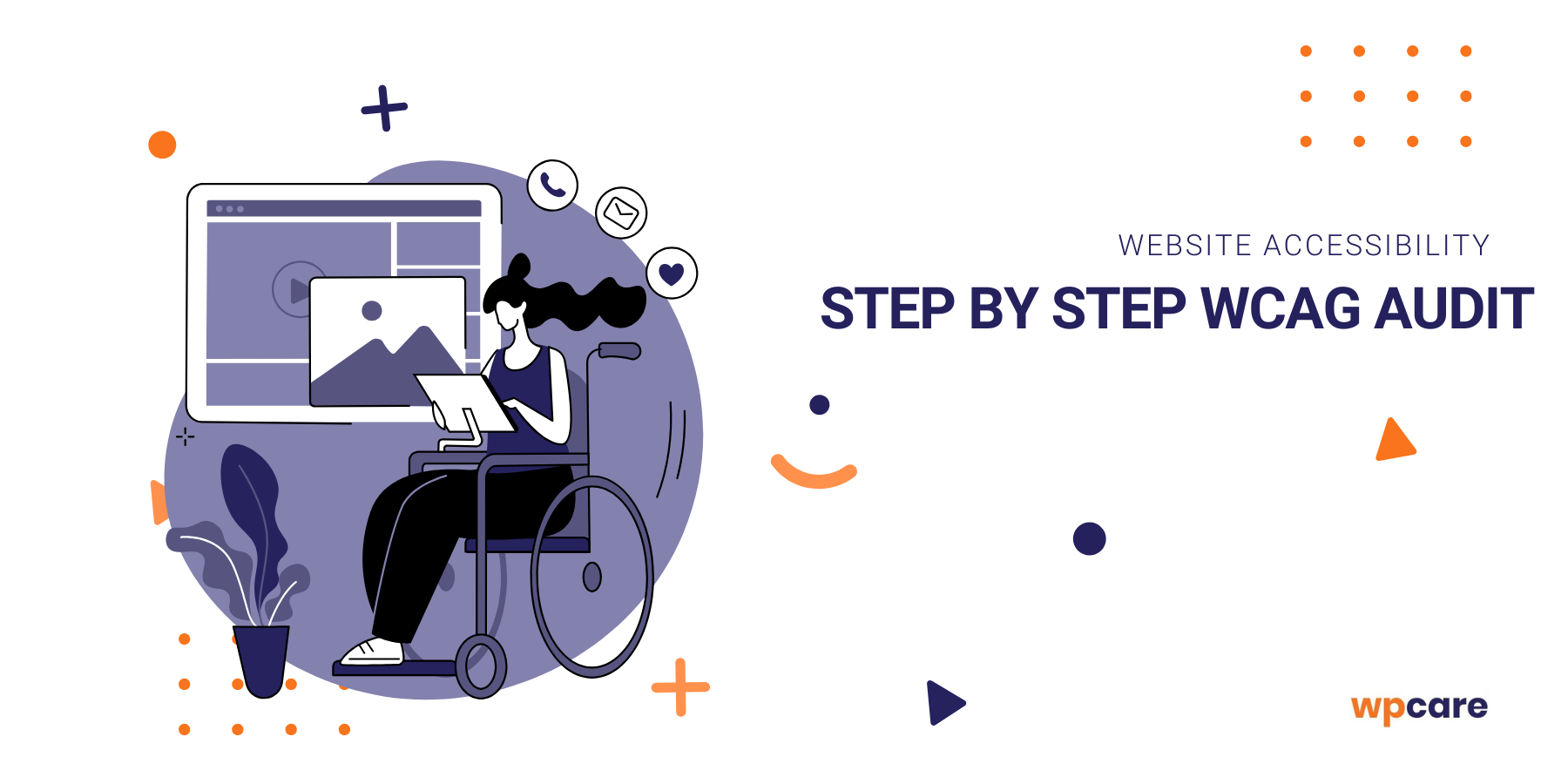 Website accessibility – step by step WCAG audit